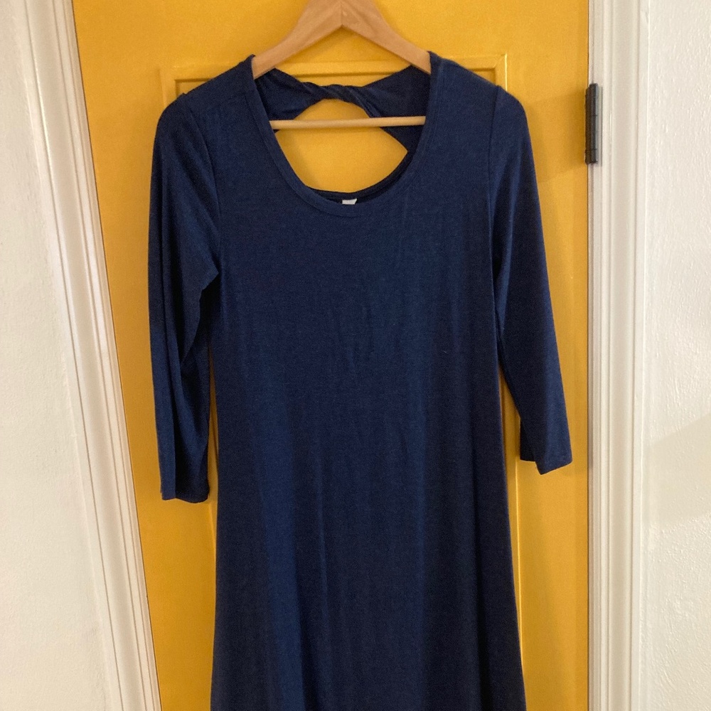Market & Spruce Daniela Back Detail Knit Dress - S